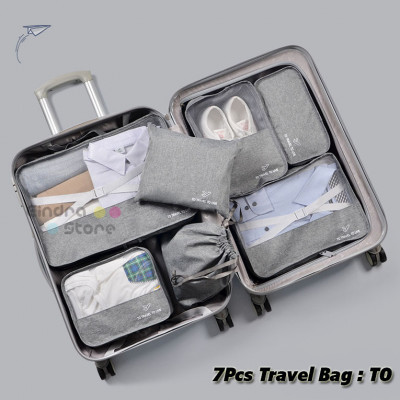 7pcs Travel Bag : TO